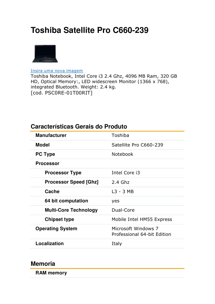 Originale 15.6 Led TOSHIBA SATELLITE L655-141 Display