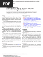 ASTM G133 Reciprocating Wear Test Standard | PDF | Wear | Friction