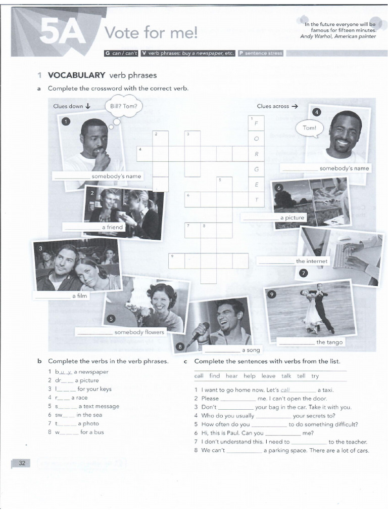 English File 4th Edition Elementary Workbook | PDF