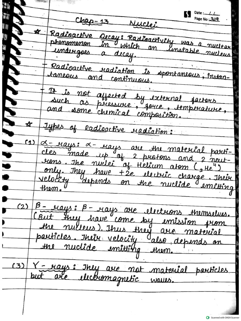 Physics Chapter - 13 | PDF
