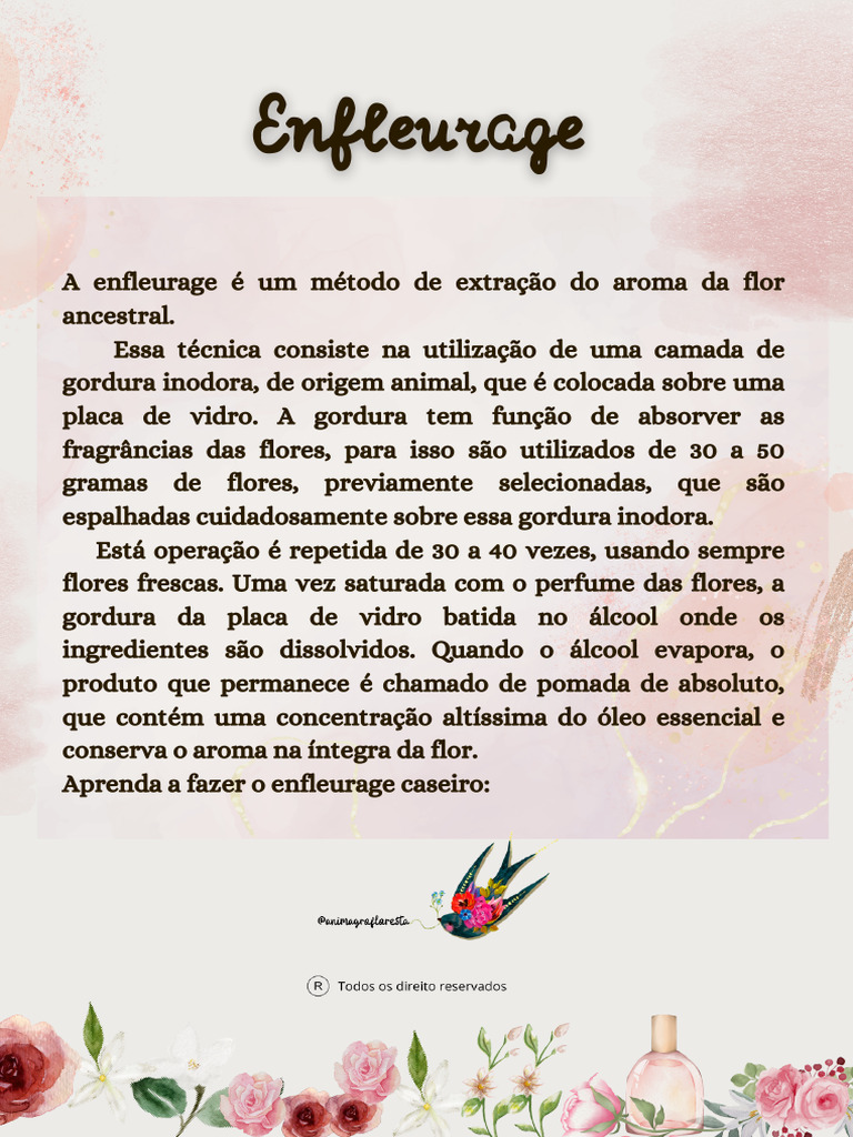 Enfleurage | PDF