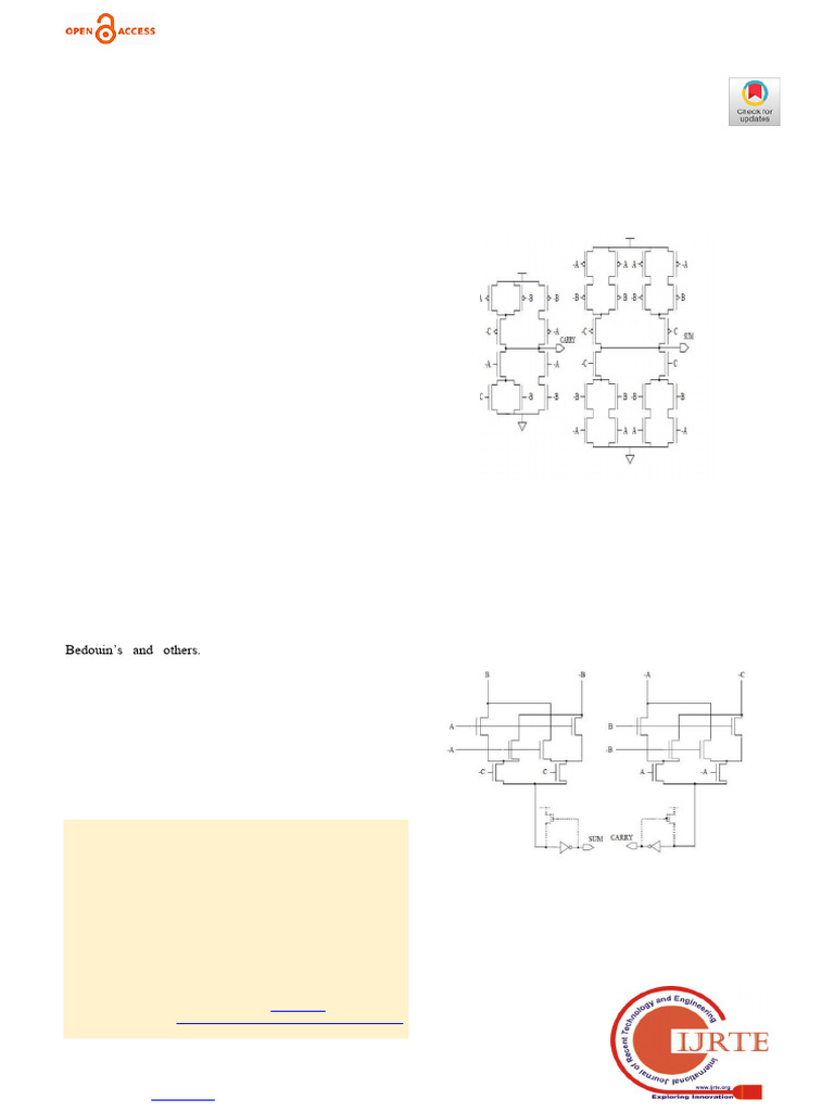 4-Bit Multiplier Design in VLSI | PDF | Cmos | Integrated Circuit
