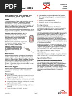 Renderoc HB40 Technical Data Sheet | PDF | Concrete | Composite Material
