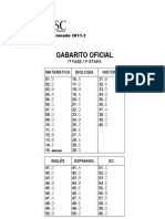 GABARITO UDESC 2011.2(INVERNO 2011)