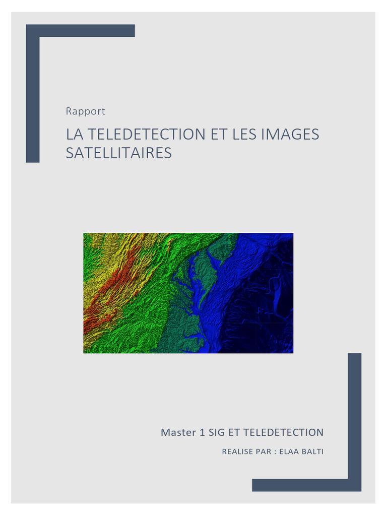 Télédétection et images satellitaires | PDF | Machine à vecteurs de ...