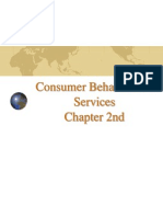 Consumer Behaviour in Services Chapter 2nd