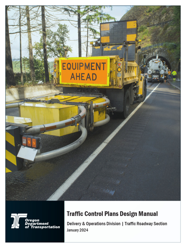 Traffic Control Plans Design Manual | PDF | Traffic | Road