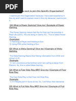 GTA RP Rules and Terminology Guide | PDF