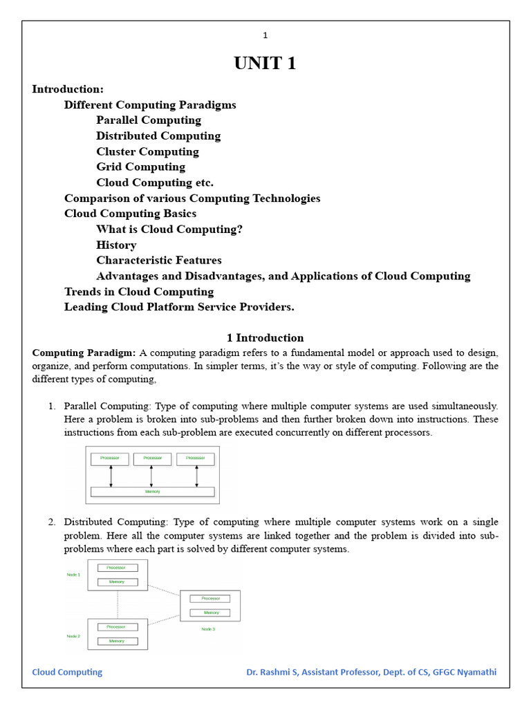 Cloud Computing Overview and Trends | PDF | Cloud Computing | Software ...