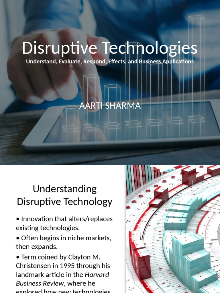 Disruptive Technologies: Impact & Examples | PDF | Internet Of Things ...