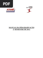 Manual de Pós Graduação Sui  Juris