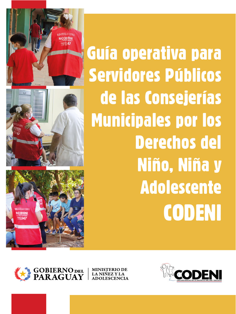 Guía para Servidores Públicos en CODENI | PDF | Derechos de los niños ...