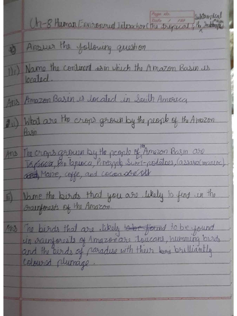 Geo CH 8 Notes | PDF