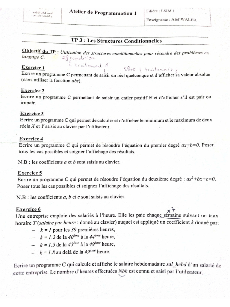 TP 3 | PDF