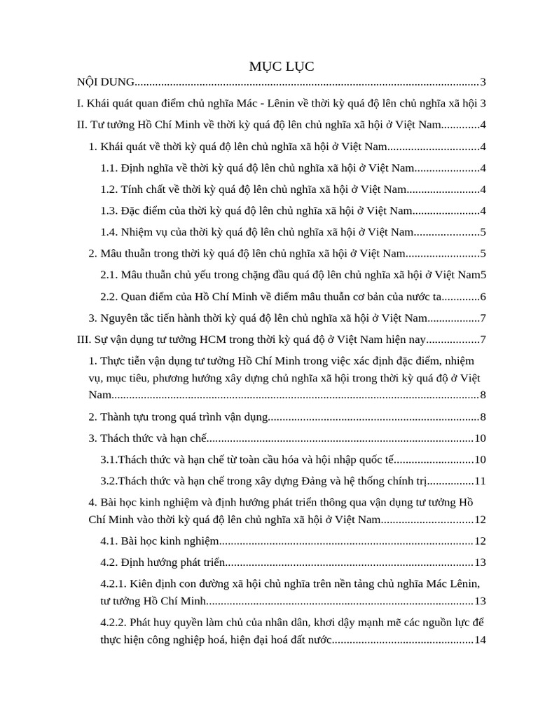 Tư Tư NG H Chí Minh - 4825 - Nhóm 03 | PDF