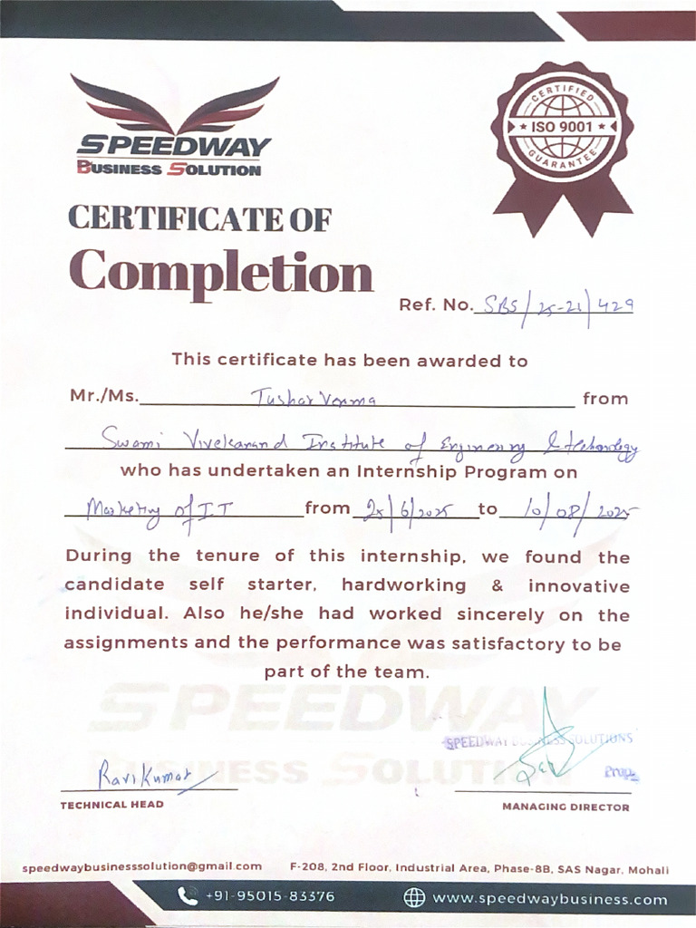 Speedway | PDF