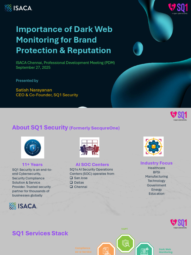 Dark Web Monitoring for Brand Protection | PDF | Security | Computer ...