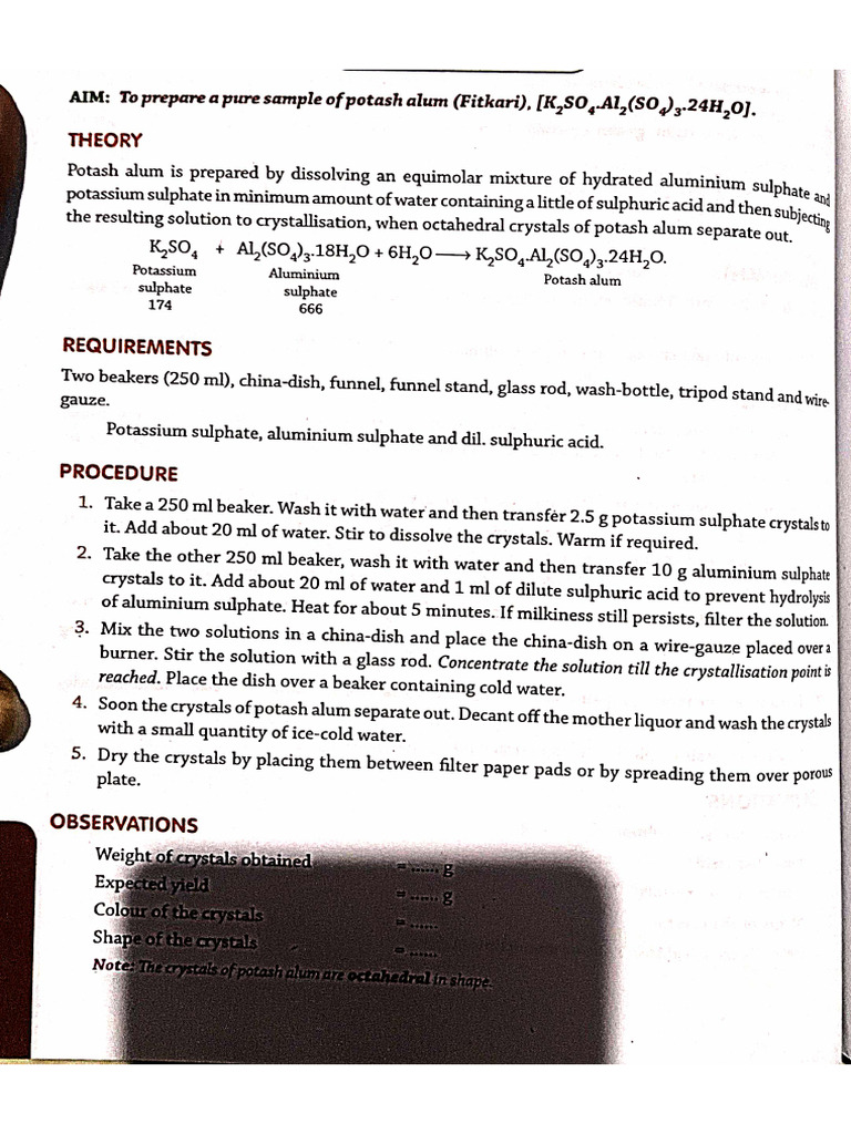Experiment 1 | PDF