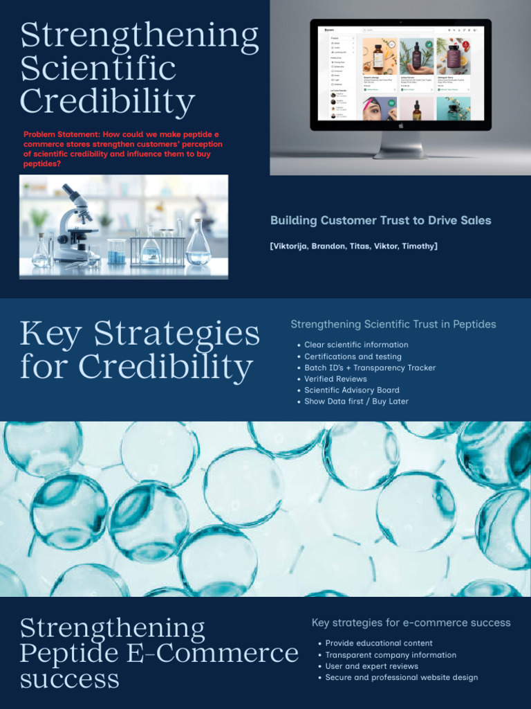 Presentation - Strengthening Scientific Credibility | PDF