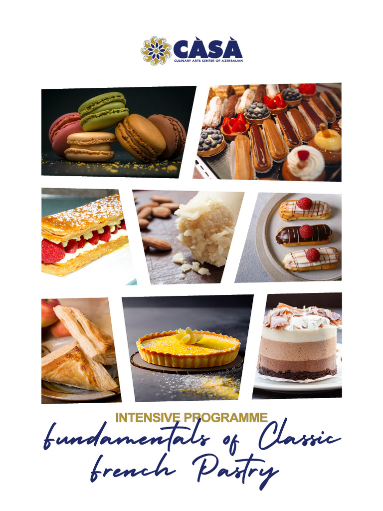Classic French Pastry Course Overview | PDF | Baking | Cuisine