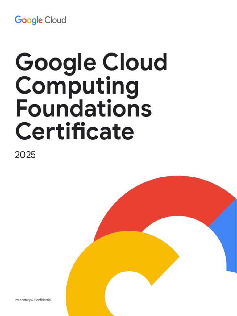 Google+Cloud+Computing+Certificate+ +CDS | PDF | Cloud Computing ...