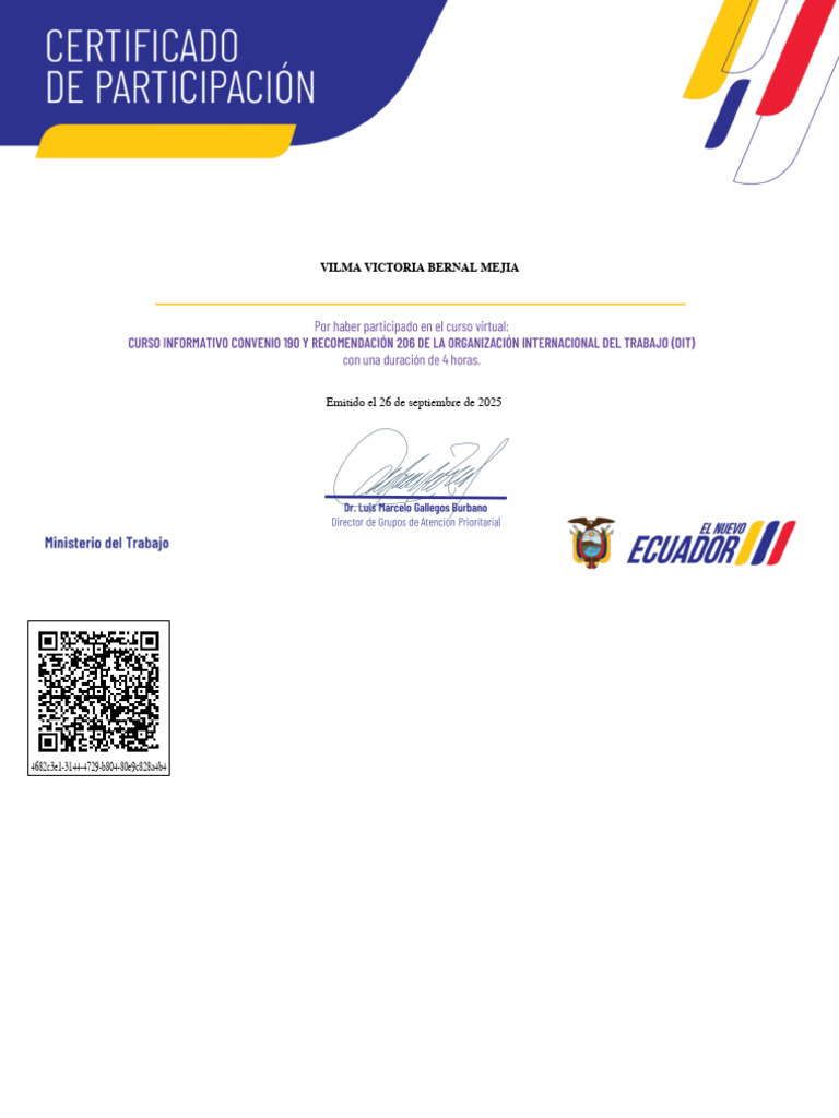 Certificado de Vilma Bernal Mejía PDF