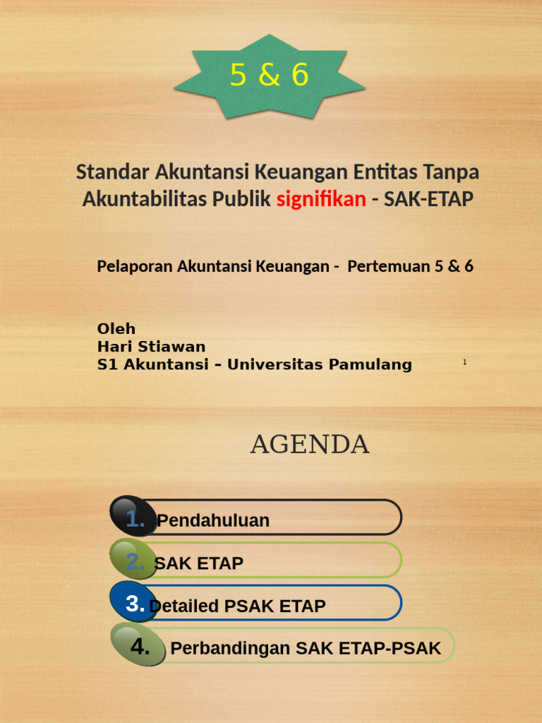 PERT 5 SAK ETAP (1) | PDF