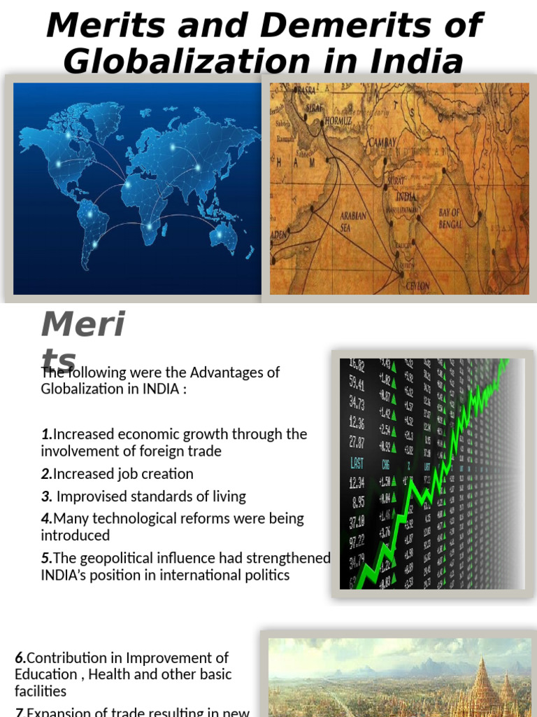 Merits and Demerits of Globalization in India | PDF