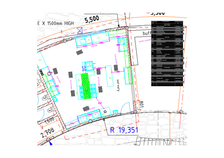 Kitchen Layout Specifications and Details | PDF | International ...