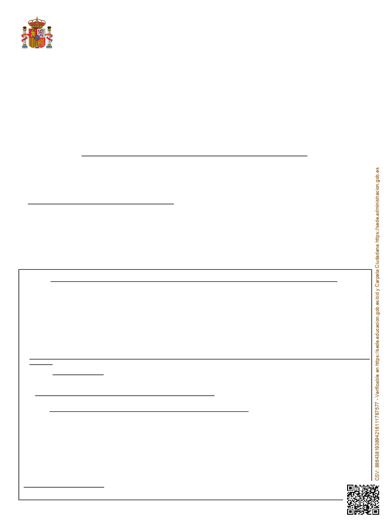 Estado de Solicitud de Beca 2025/26 | PDF