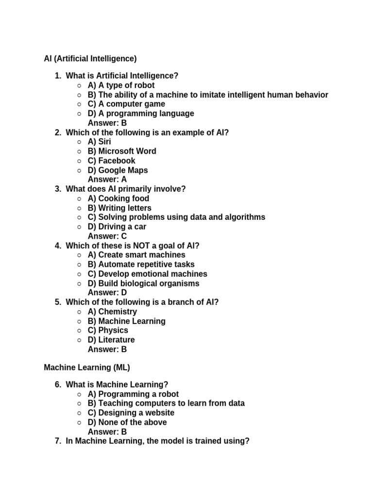 Understanding AI and Machine Learning Concepts | PDF | Deep Learning ...