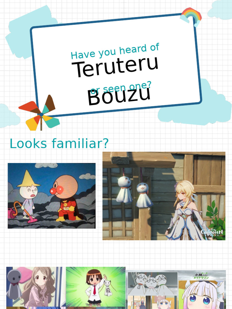 Teru Teru Bouzu—Teaching Materials | PDF