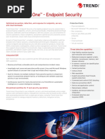 Trend Vision One Endpoint Security Datasheet | PDF | Security ...