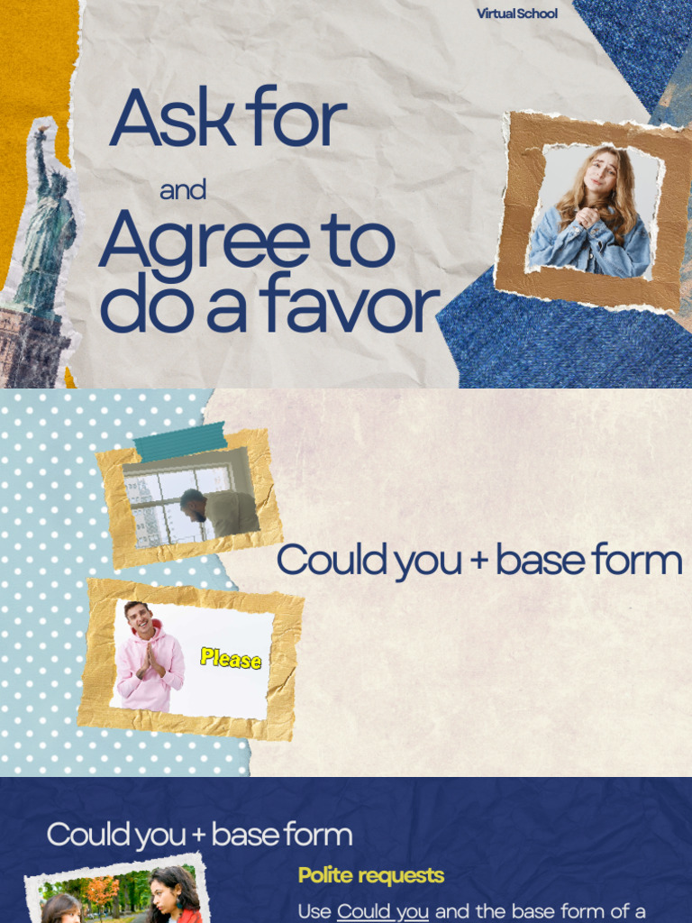 Ask For and Agree To Do A Favor | PDF
