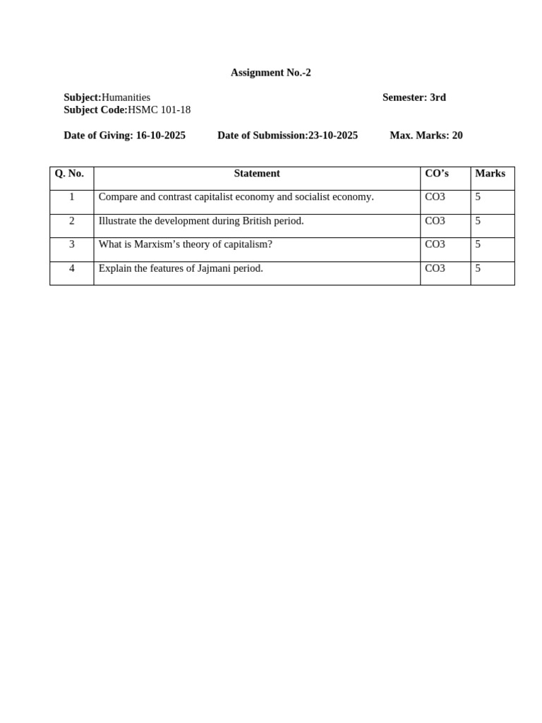 Assignment 2 | PDF