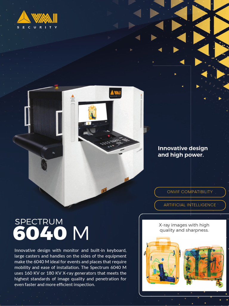 Spectrum 6040 M X-ray Machine Overview | PDF