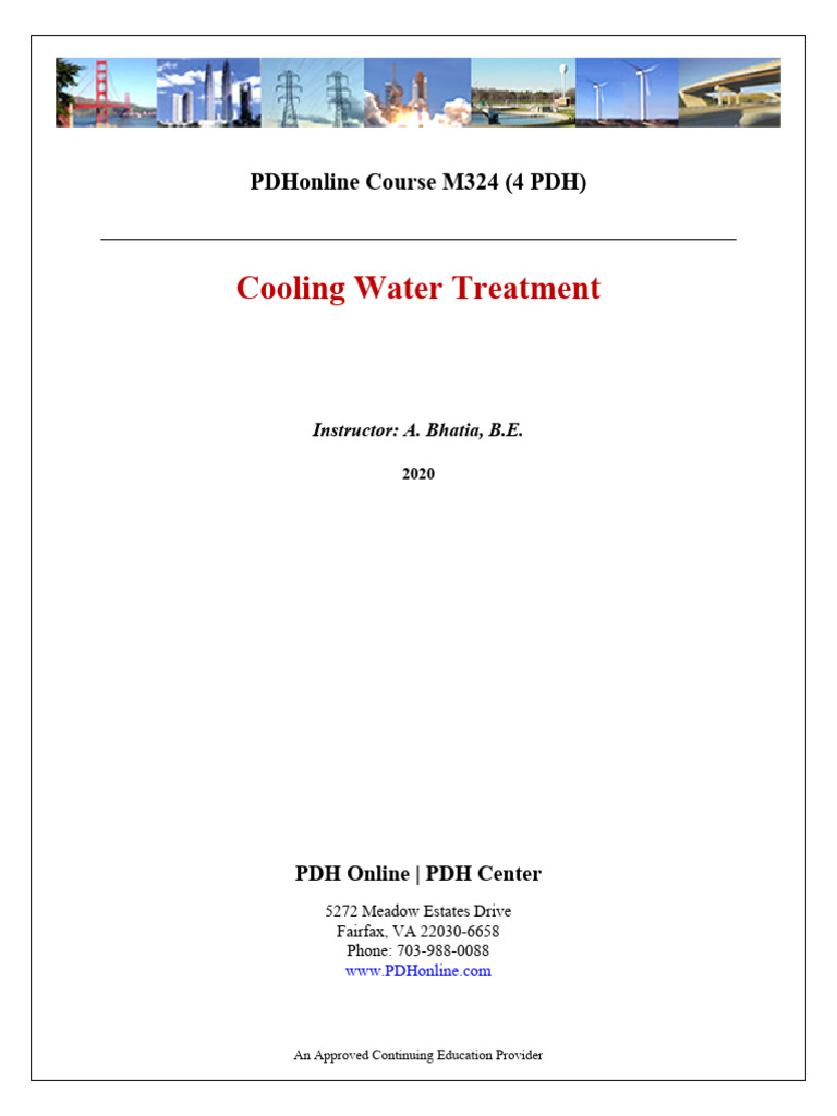 Cooling Water Treatment Course Overview | PDF | Corrosion | Filtration