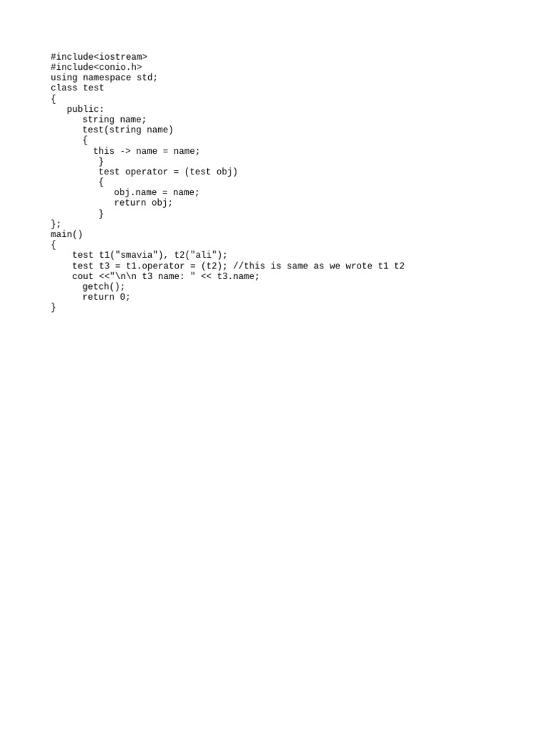 Binary Operator (Cont.) Lec 17 | PDF