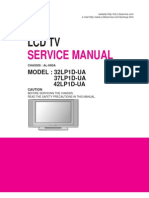 LG LCD TV 42lp1d Service Manual