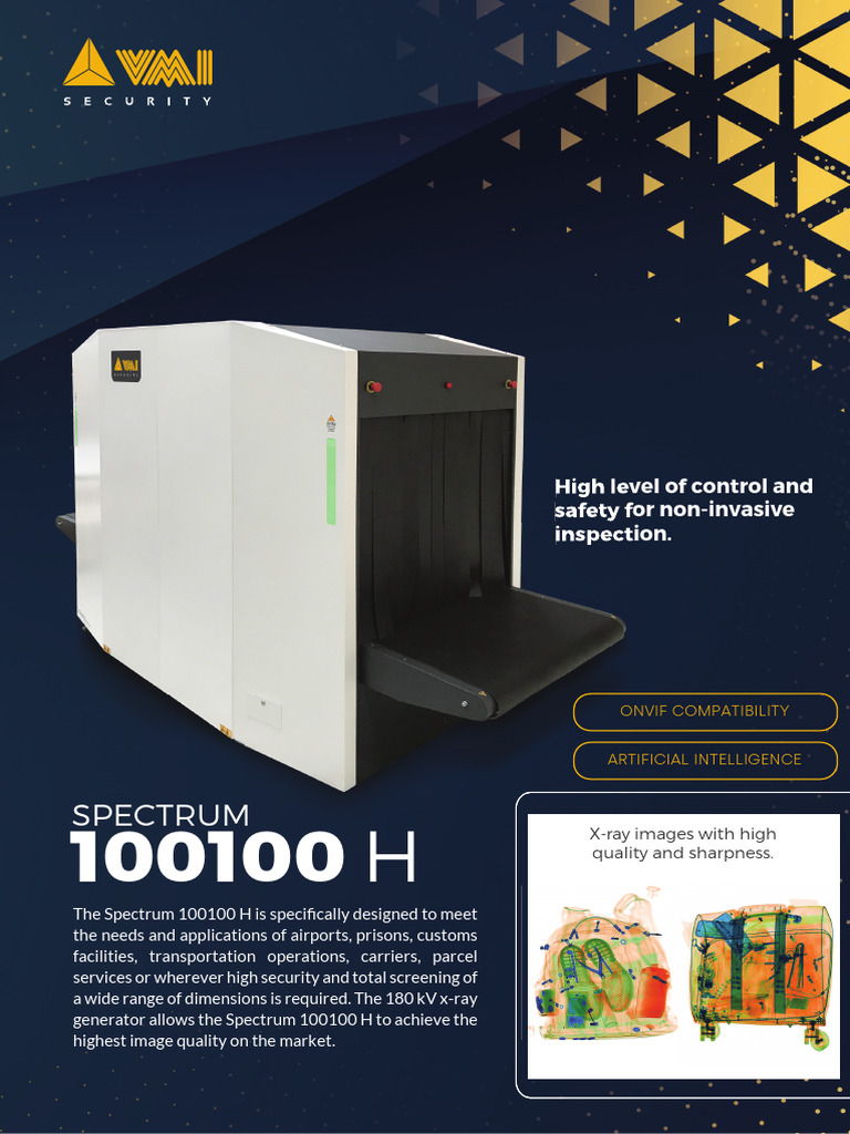 Spectrum 100100 H X-ray Inspection System | PDF