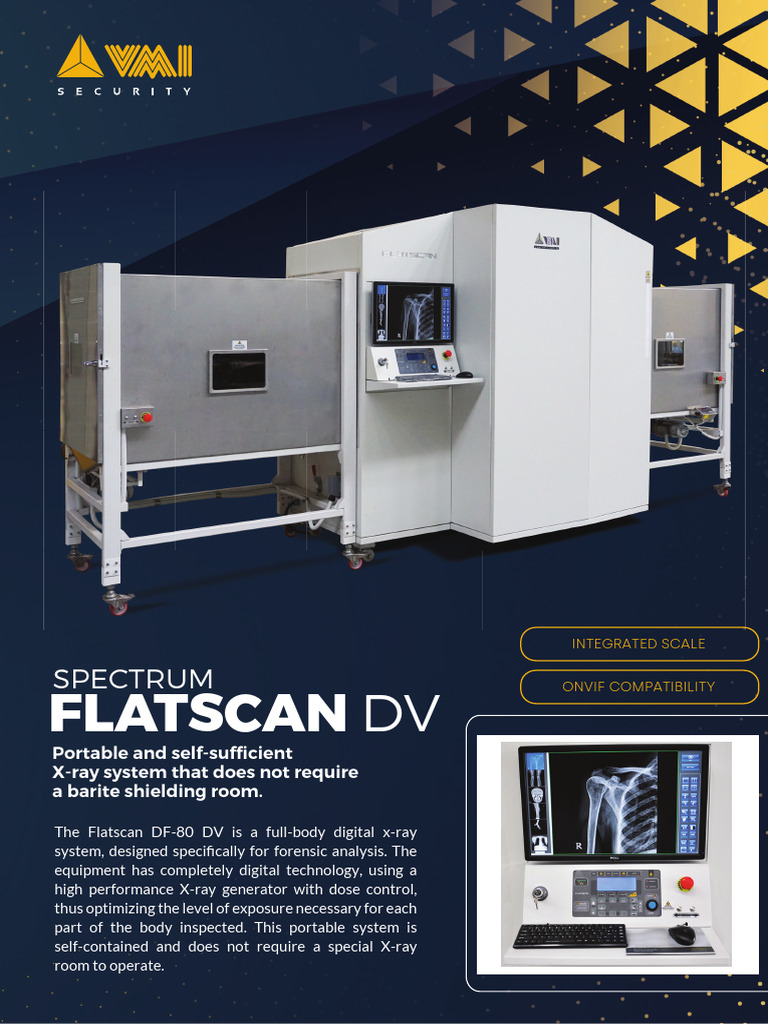 VMI FlatscanDV Jan 2023 En | PDF | X Ray | Display Resolution