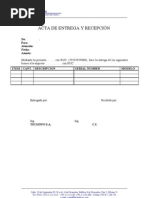 Acta de Caja Chica  Cheque  Business