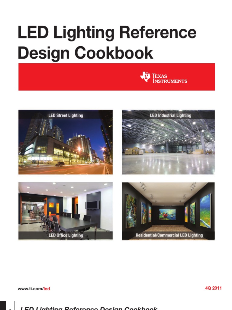 LED Design Cookbook Ti | PDF | Light Emitting Diode | Microcontroller