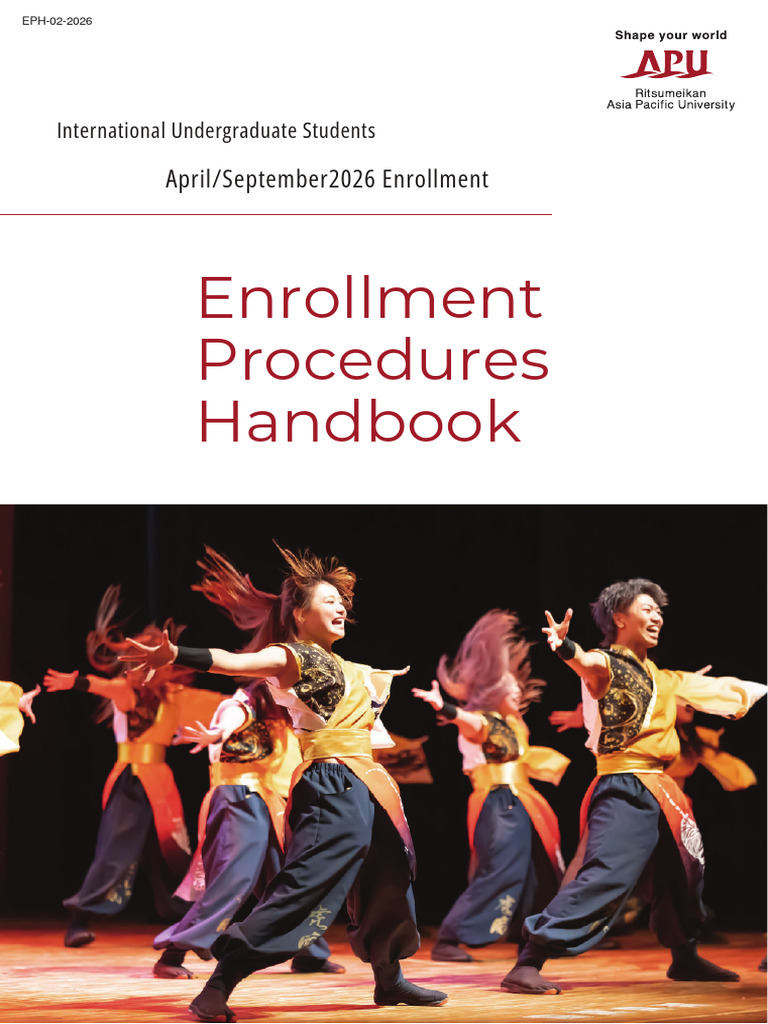 APU Enrollment Guide for 2026 Students | PDF