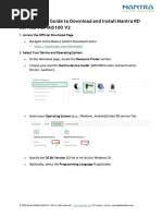 Mantra MFS100 Device Service Manual | PDF | Proxy Server | World Wide Web