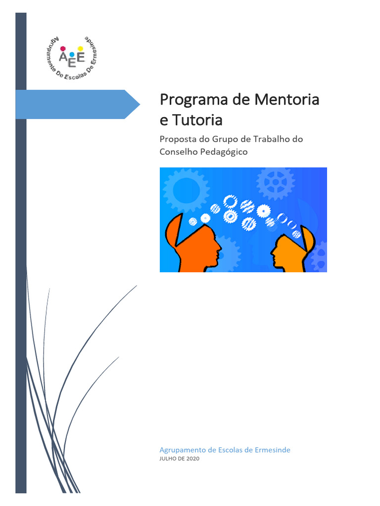 Programa de Mentoria e Tutoria Escolar | PDF | Aprendizado | Pedagogia
