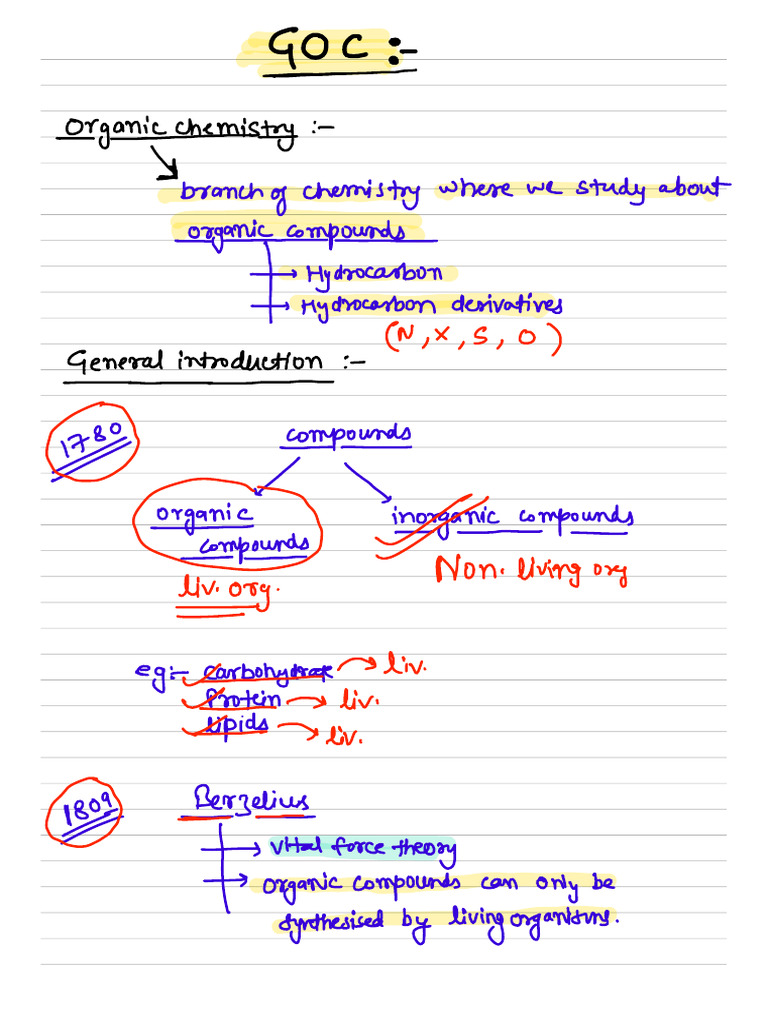 GOC Lec 1 Handouts | PDF