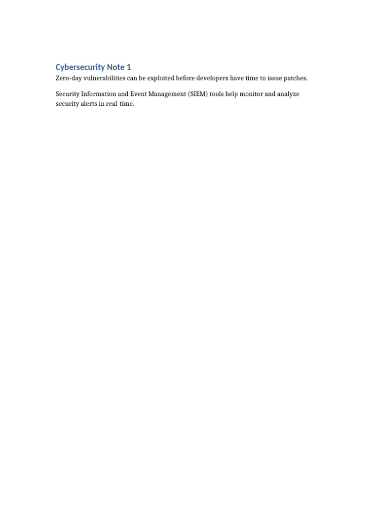 Cyber Doc 1 | PDF
