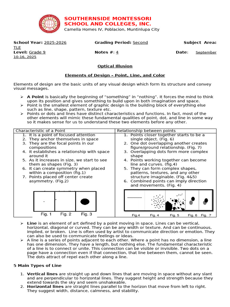 TLE 9-Q2-L4 NOTES | PDF | Color | Light