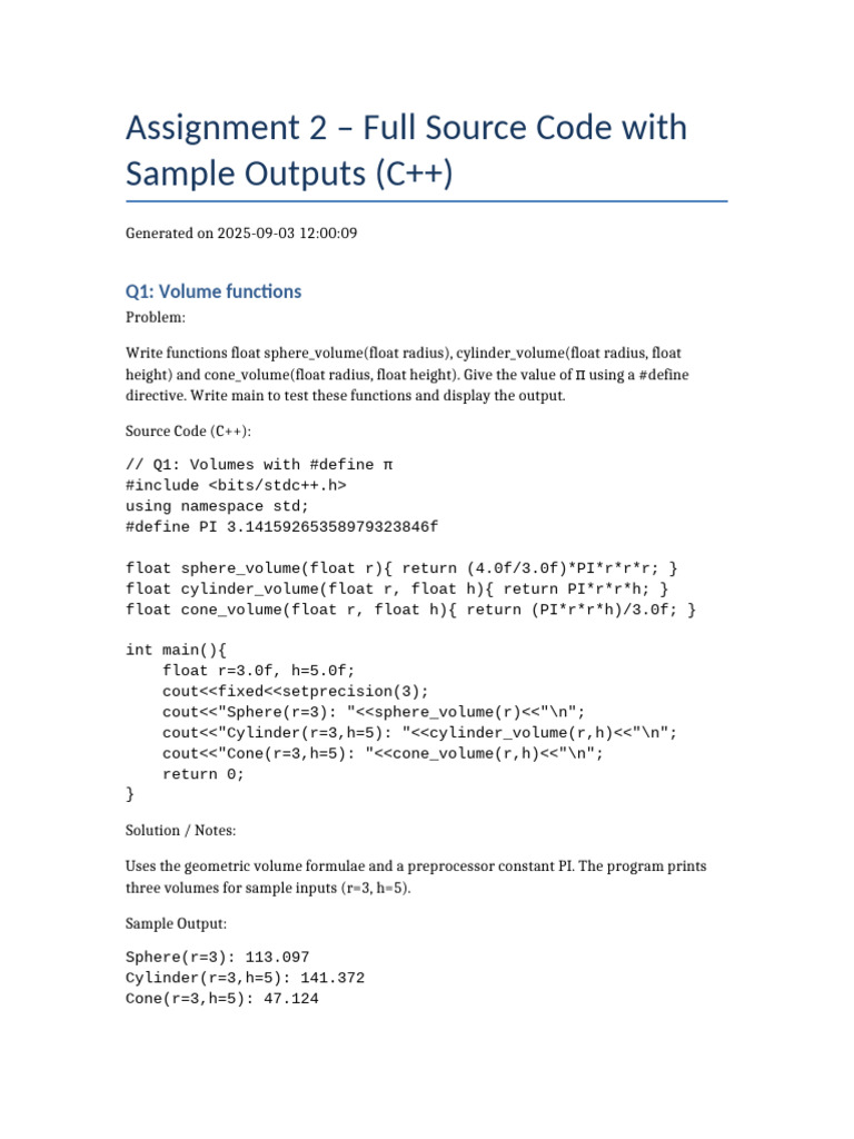 Assignment 2 Solutions Fullcode Outputs | PDF | Gross Income | Income Tax